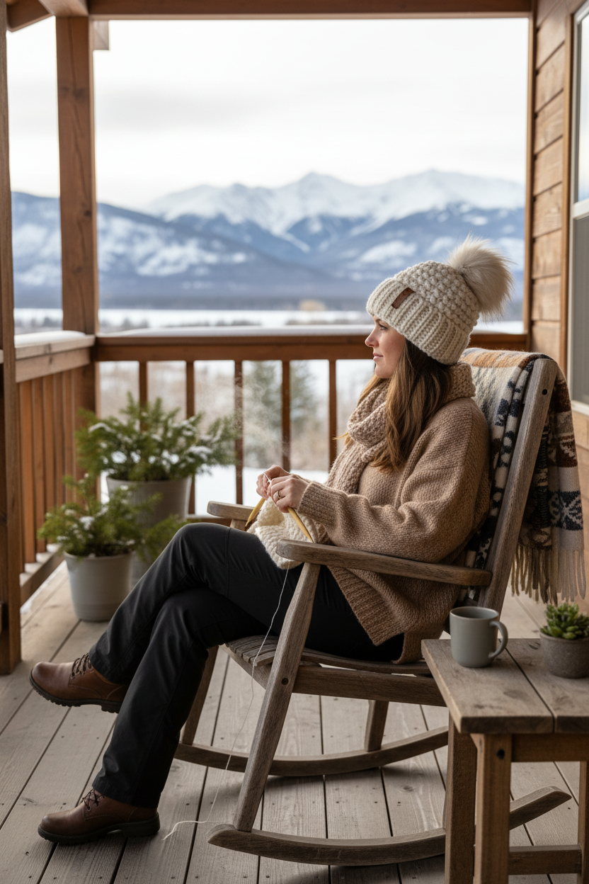 Full body rocking chair